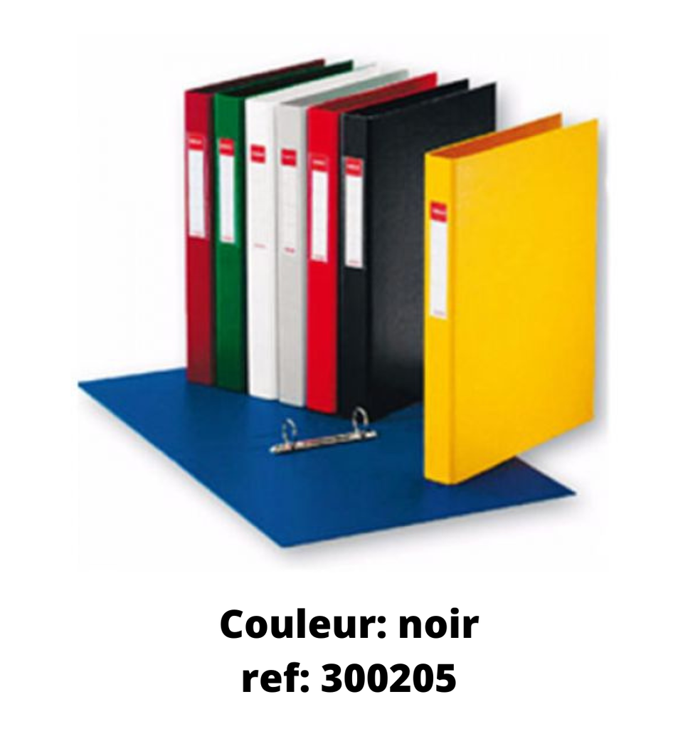 CLASSEUR PLASTIQUE 2 AN. DIN *A LA COULEUR