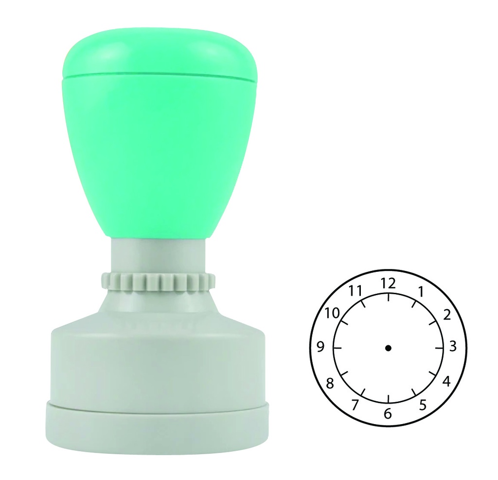 CLOCK HOUR STAMP