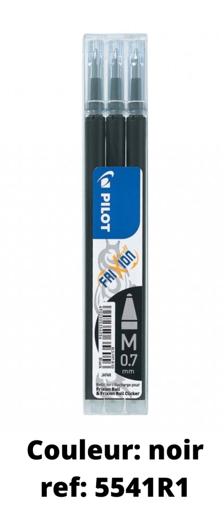 RECHARGES PILOT-FRIXION, ÉTUI DE 3 *À LA COULEUR