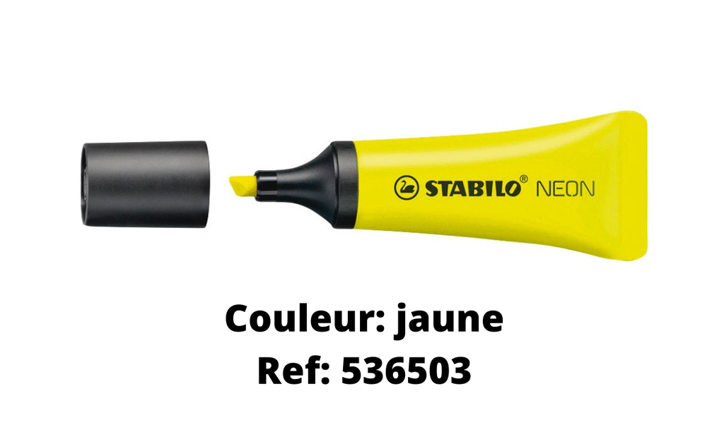 STABILO NÉON *À LA COULEUR