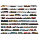 Zugpuzzle, 108 Teile