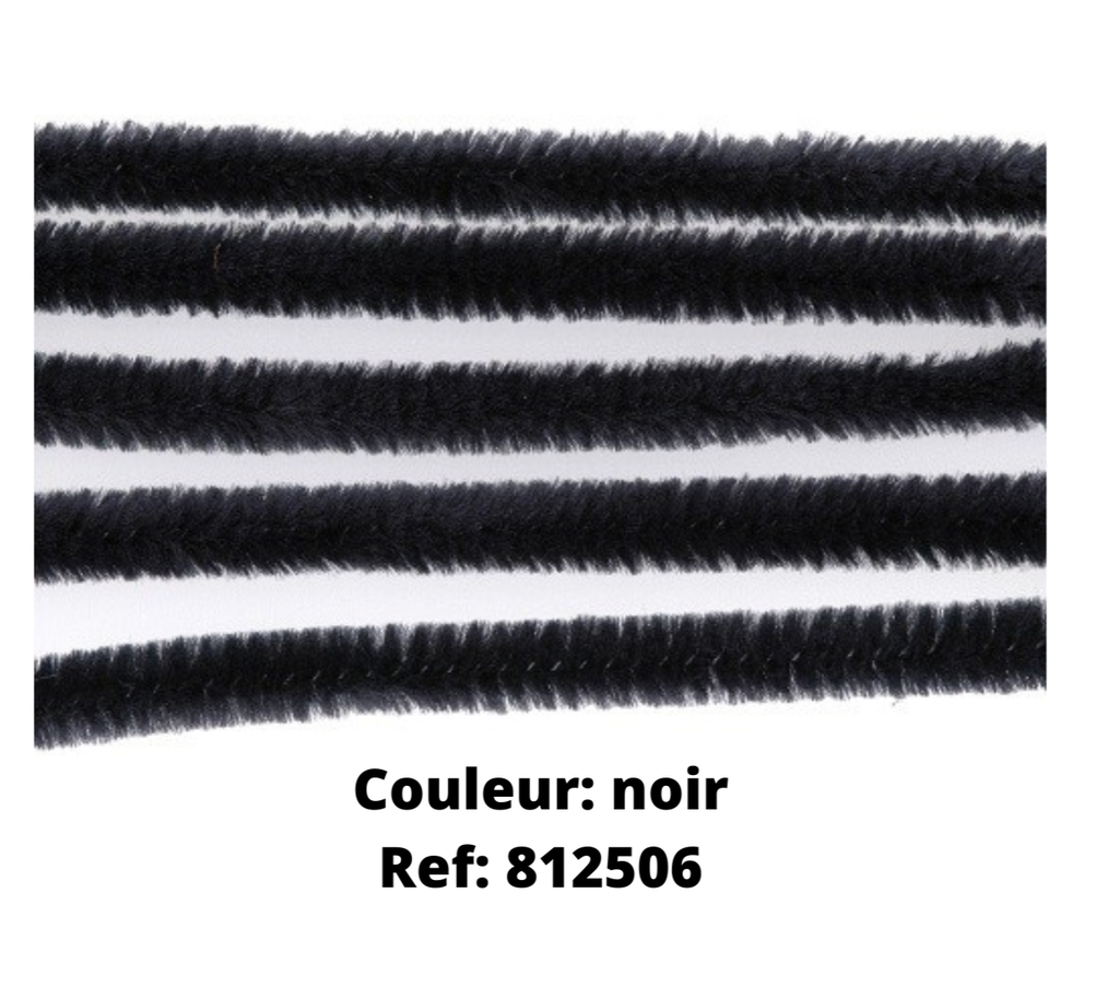 UNICOLOR CHENILLETTE.30CM /20 *IN KLEUR