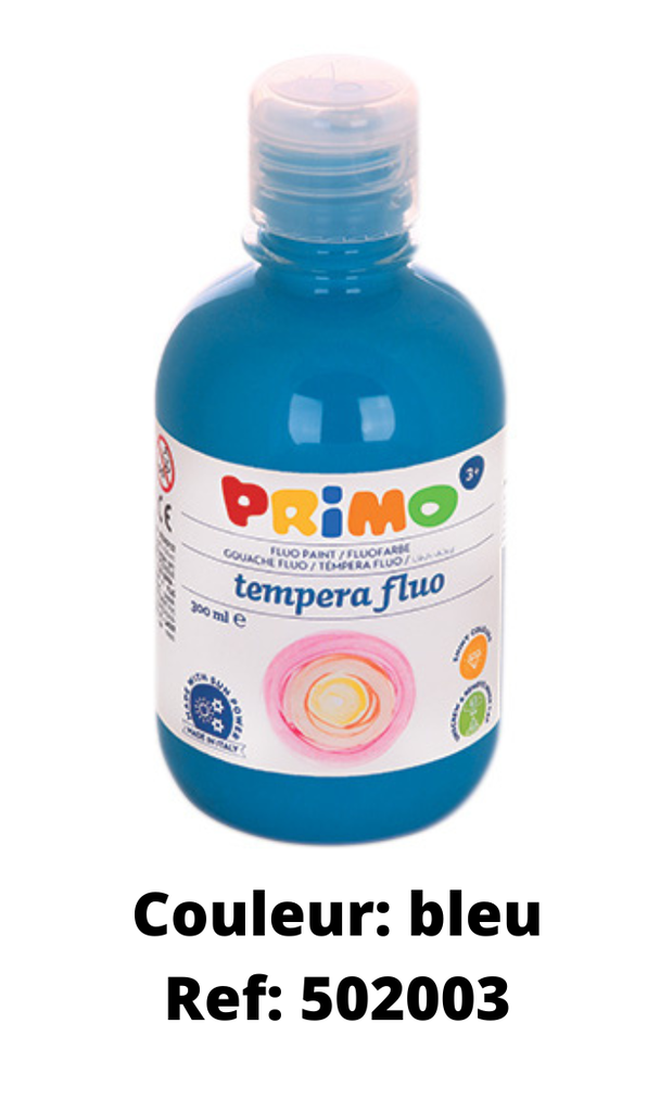 GOUACHE FLUO 300CC *À LA COULEUR