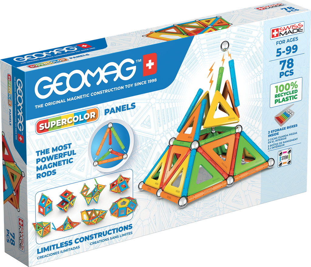 GEOMAG SUPERCOLOR, 78 STUKS