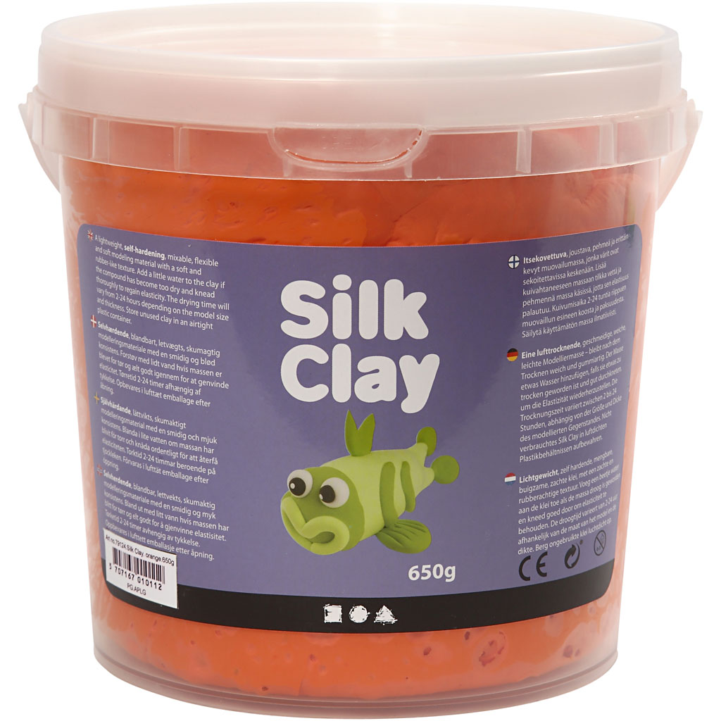 SILK CLAY, LE POT ORANGE 650GR