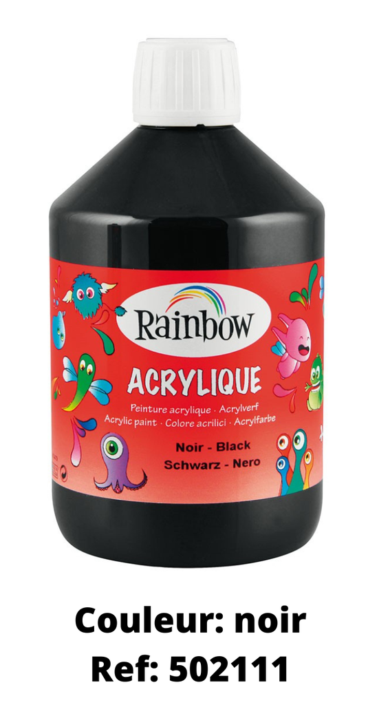 REGENBOOG ACRYLVERF *OM TE KLEUREN