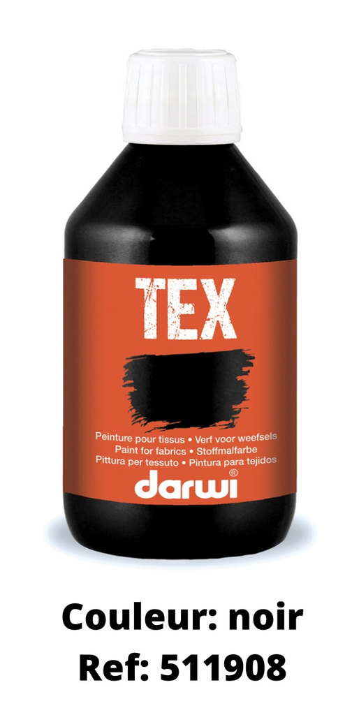 PEINTURE ACRYLIQUE TEX 250ML *À LA COULEUR