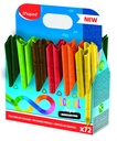 SCHOOL PEP'S INFINITY COLORING PENCILS, DISPLAY OF 72