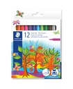 MARQUEURS DE COLORIAGE FINS STAEDTLER, ÉTUI DE 12