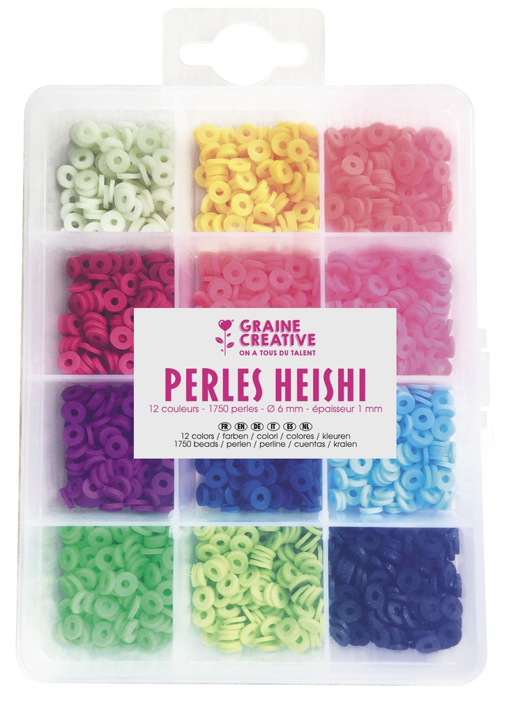 FLUO HEISHI PERLEN, DIE BOX