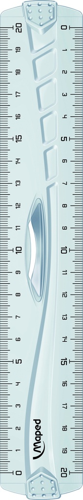 DUBBELE DECIMETER GEOMETRISCHE IN KAART GEBRACHT