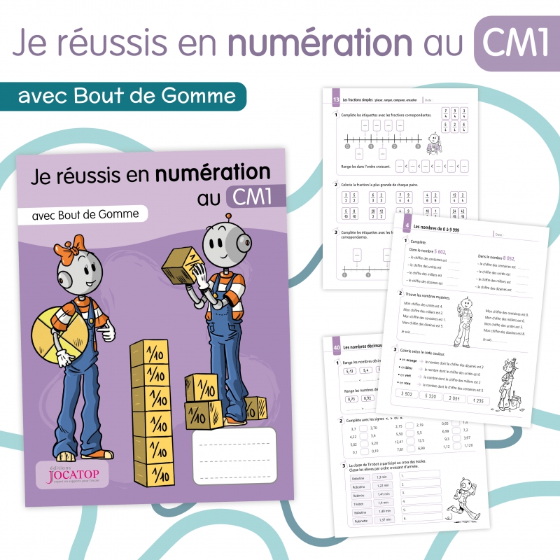 JE RÉUSSIS EN NUMÉRATION , 5ÈME PRIMAIRE