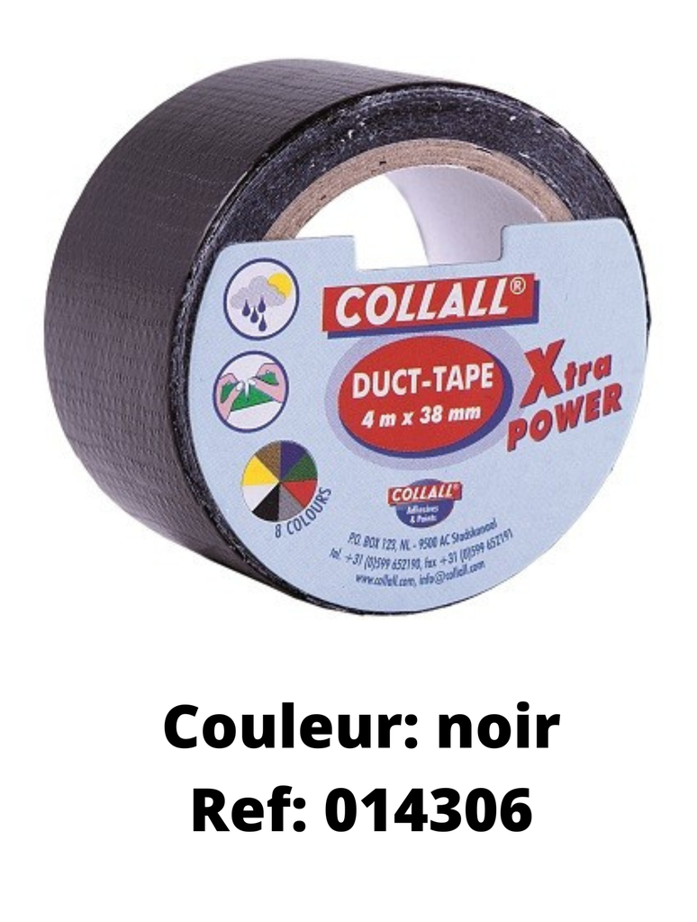 RUBAN TOILÉ 38MM X 4M *À LA COULEUR