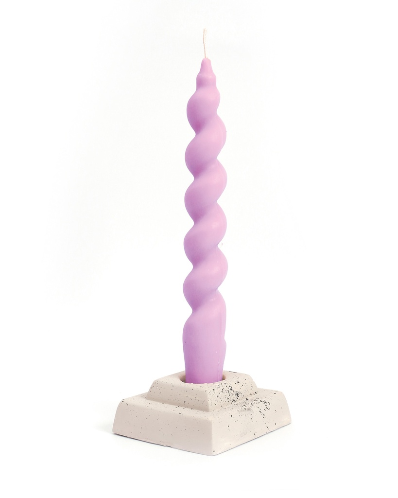 MOULE SILICONE POUR BOUGIE: TORSADE