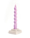 MOULE SILICONE POUR BOUGIE: TORSADE
