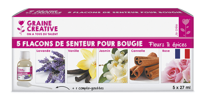 SENTEURS BOUGIE, LOT DE 5