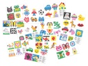 XL IRON-ON BEAD CARDS, SET OF 67 DESIGNS