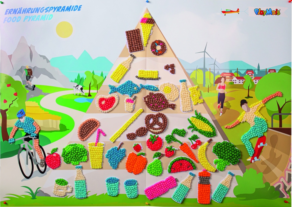 PLAYMAIS MOSAIC FOOD PYRAMID