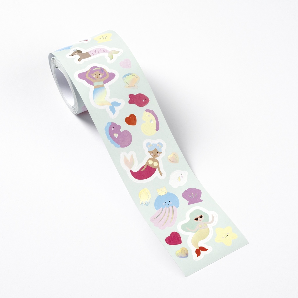 ROLL STICKERS, MERMAIDS