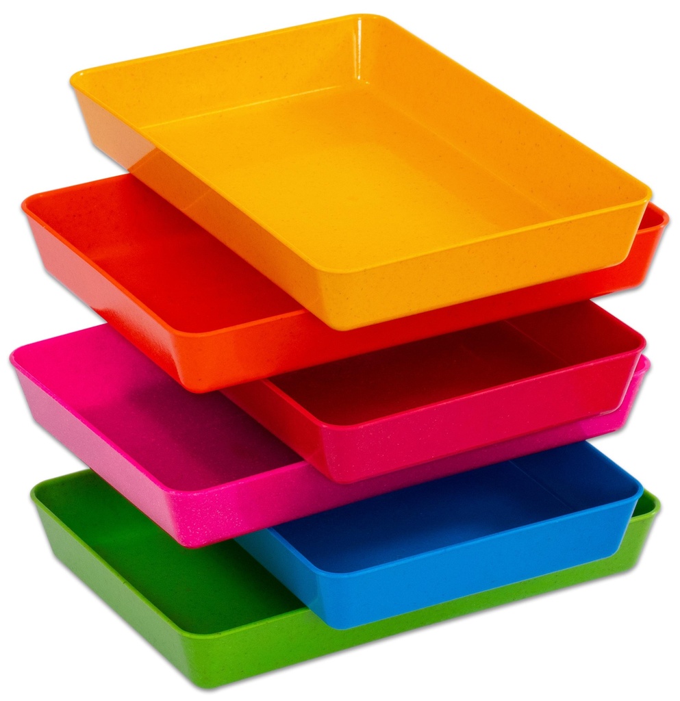 BIOPLASTIC SORTING TRAYS, SERIES OF 6