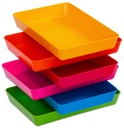 PLATEAUX DE TRI BIOPLASTIC, SÉRIE DE 6