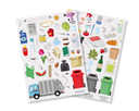 SELECTIVE SORTING ADHESIVE STICKERS, 2 SHEETS