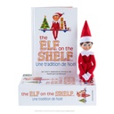ELF ON THE SHELF, THE ELF AND THE BOOK