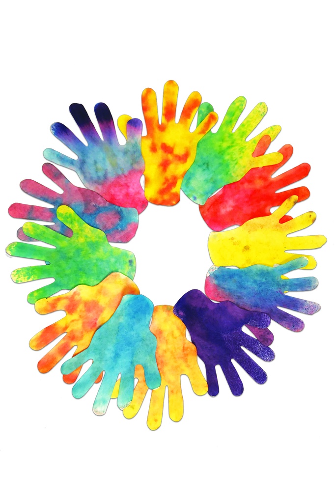 "HANDS" DIFFUSER PAPER, PACK OF 48