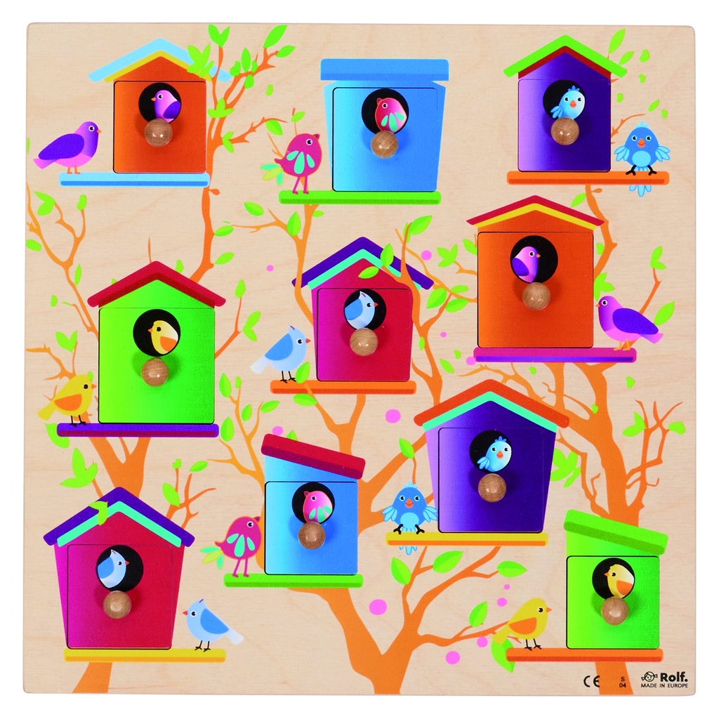 "NESTHOUSES" PUZZEL VAN 10 STUKJES