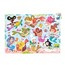 PUZZLE JUMBO LES SIRÈNES, 60 PCS