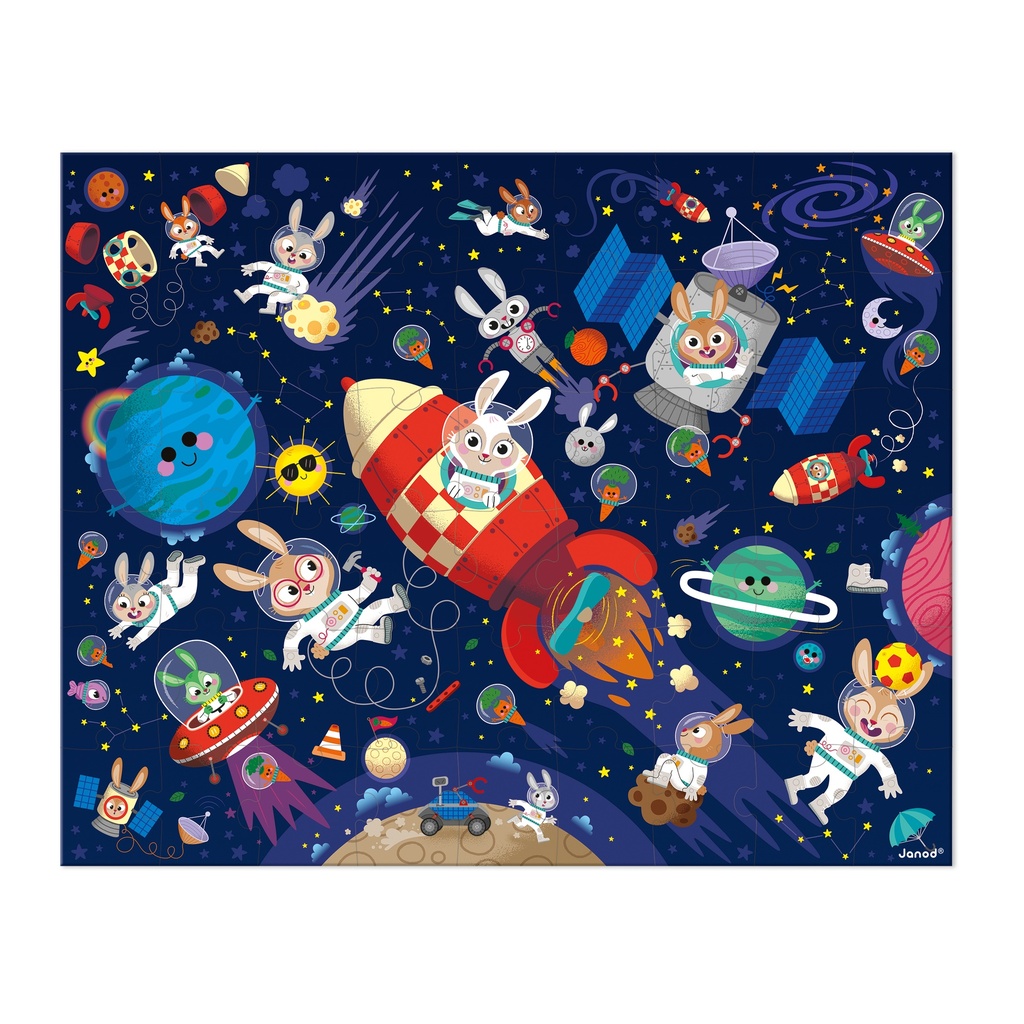 RAKETENPUZZLE, 54 TEILE