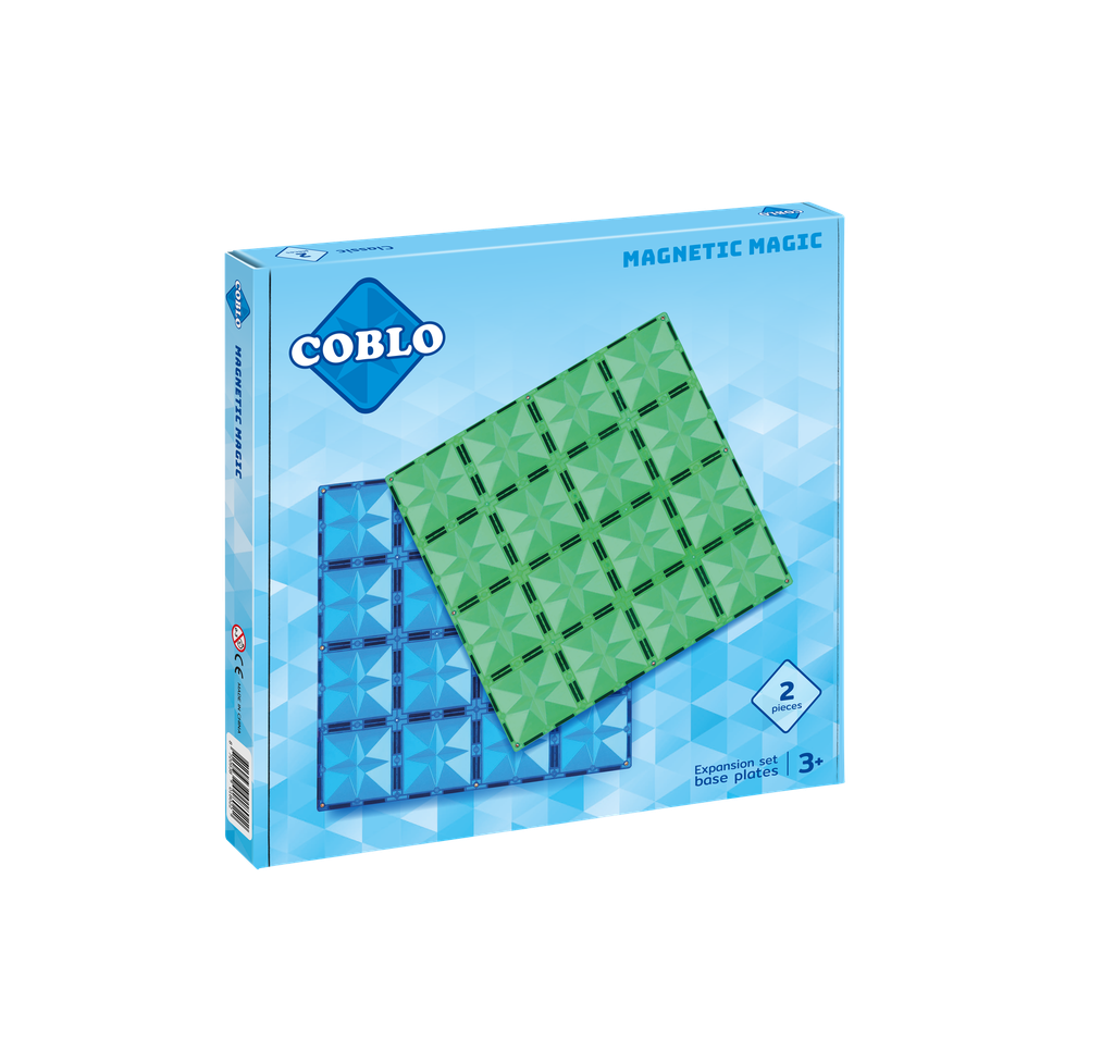 COBLO MAGNETIC BASE PLATES, 2 PCS