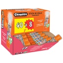 DISPENSER BOX OF 40+8 ADHESIVE STICKS OF 21 GR