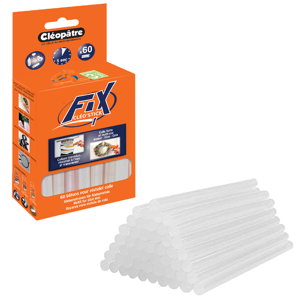 MEGABOX MET 60 CLEOPATRA LIJMSTICKS, 7MM