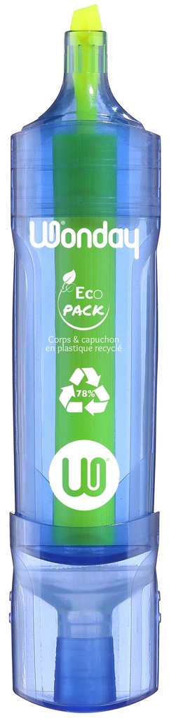 "ECO" GELBER FLUORESZIERENDER MARKER, EINZELN