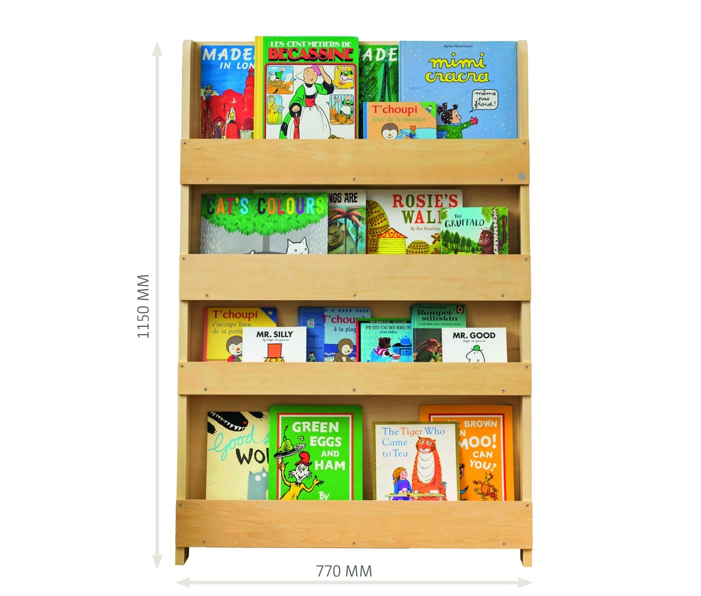 NETTE MUUR BOEKENPLANK