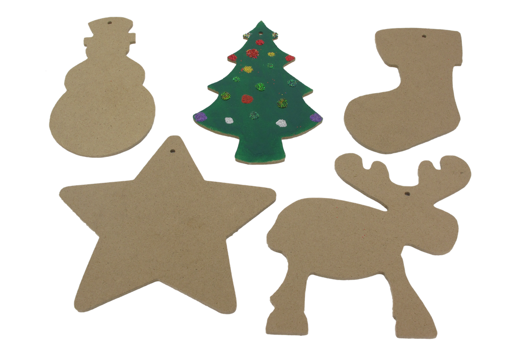 KERST HANGVORMEN, SET VAN 50