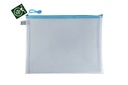 PVC-VRIJE A4-TAS, PASTELBLAUW