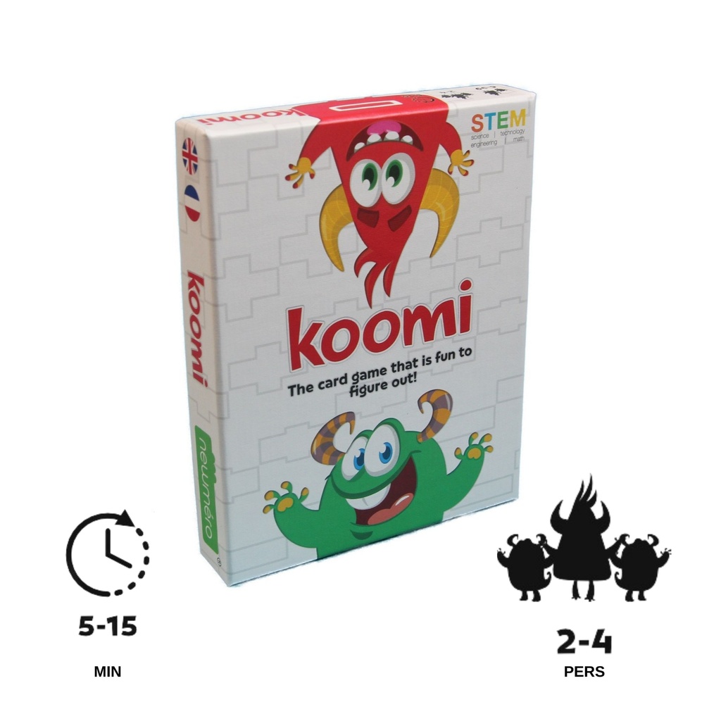 KOOMI, LE JEU DE CARTES