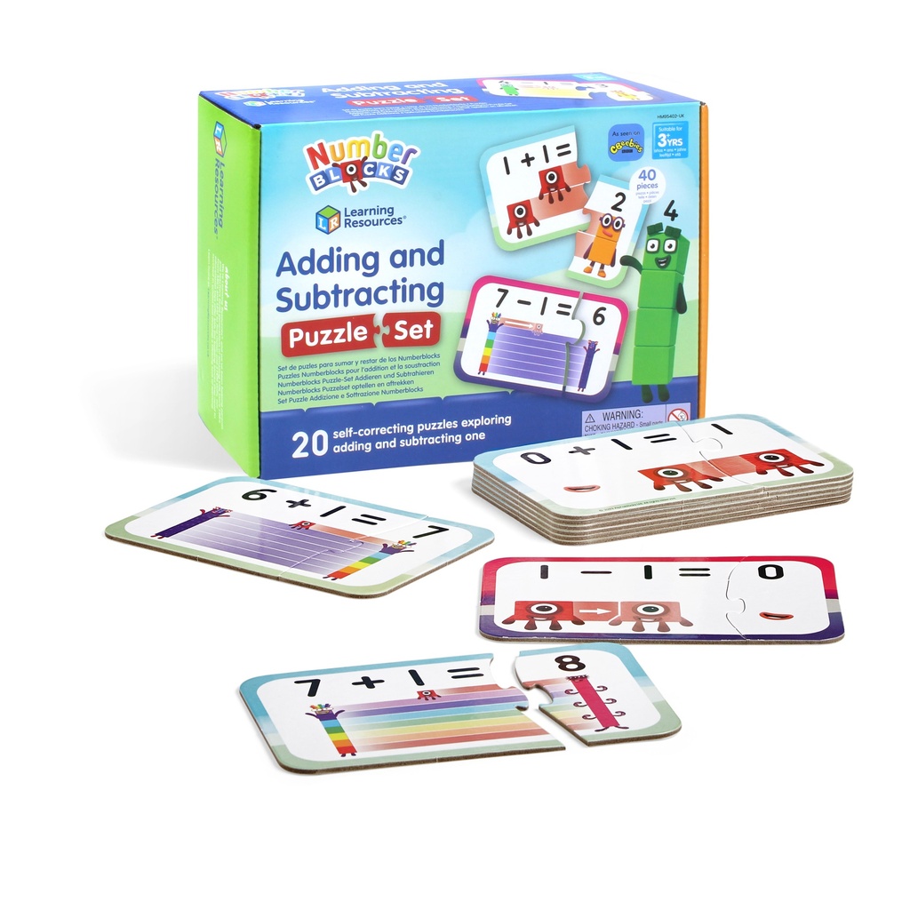 NUMBERBLOCKS®: OPTEL- EN AFTREKPUZZELS
