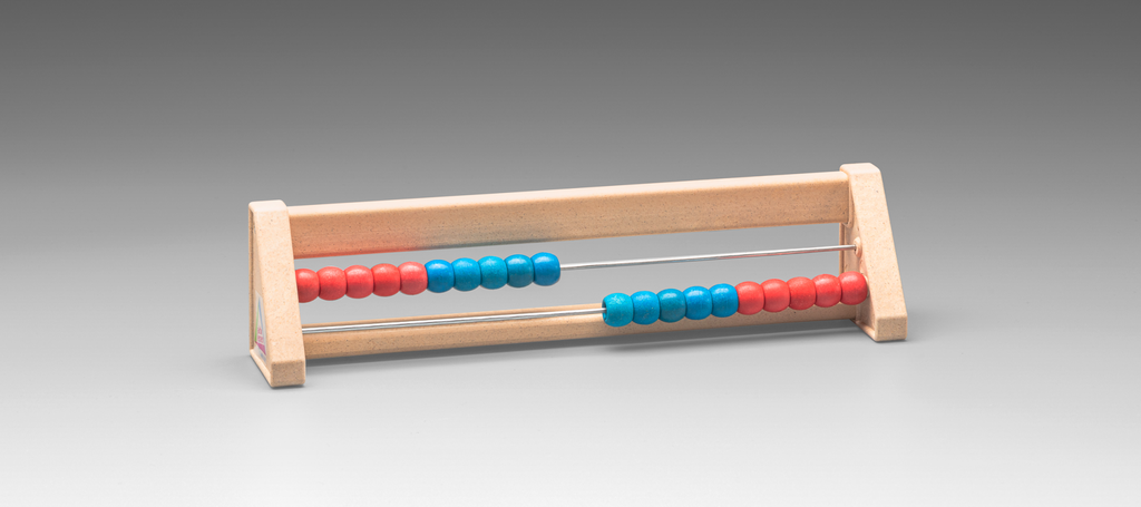 ABACUS VAN 1 TOT 20 - ROOD/BLAUW