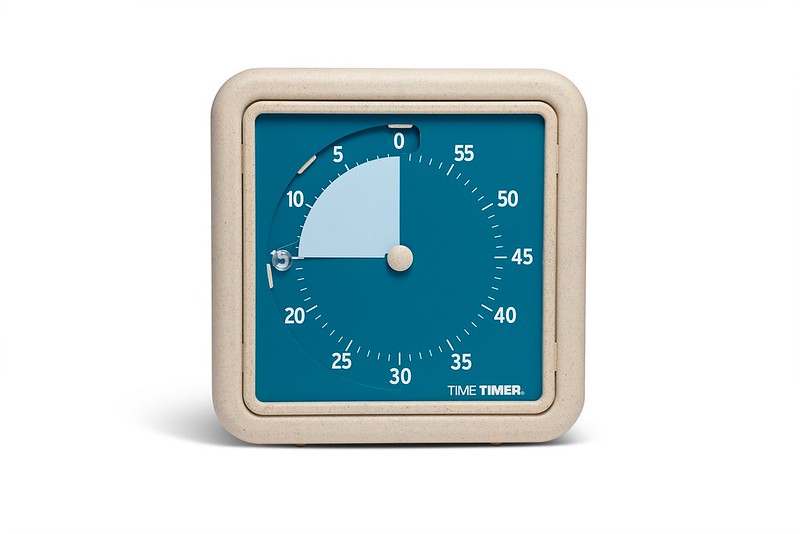TIME TIMER MÉDIUM ÉCO BLEU