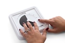 MEDIUM TIMER ZWARTE BRAILLE
