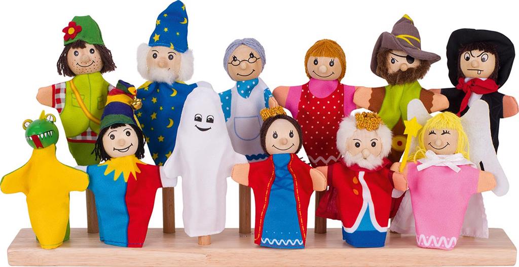 MARIONNETTES À DOIGTS: LES CONTES