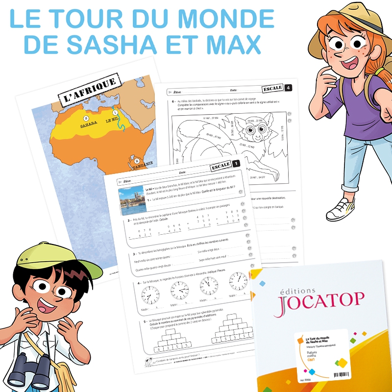 LE TOUR DU MONDE DE SASHA ET MAX