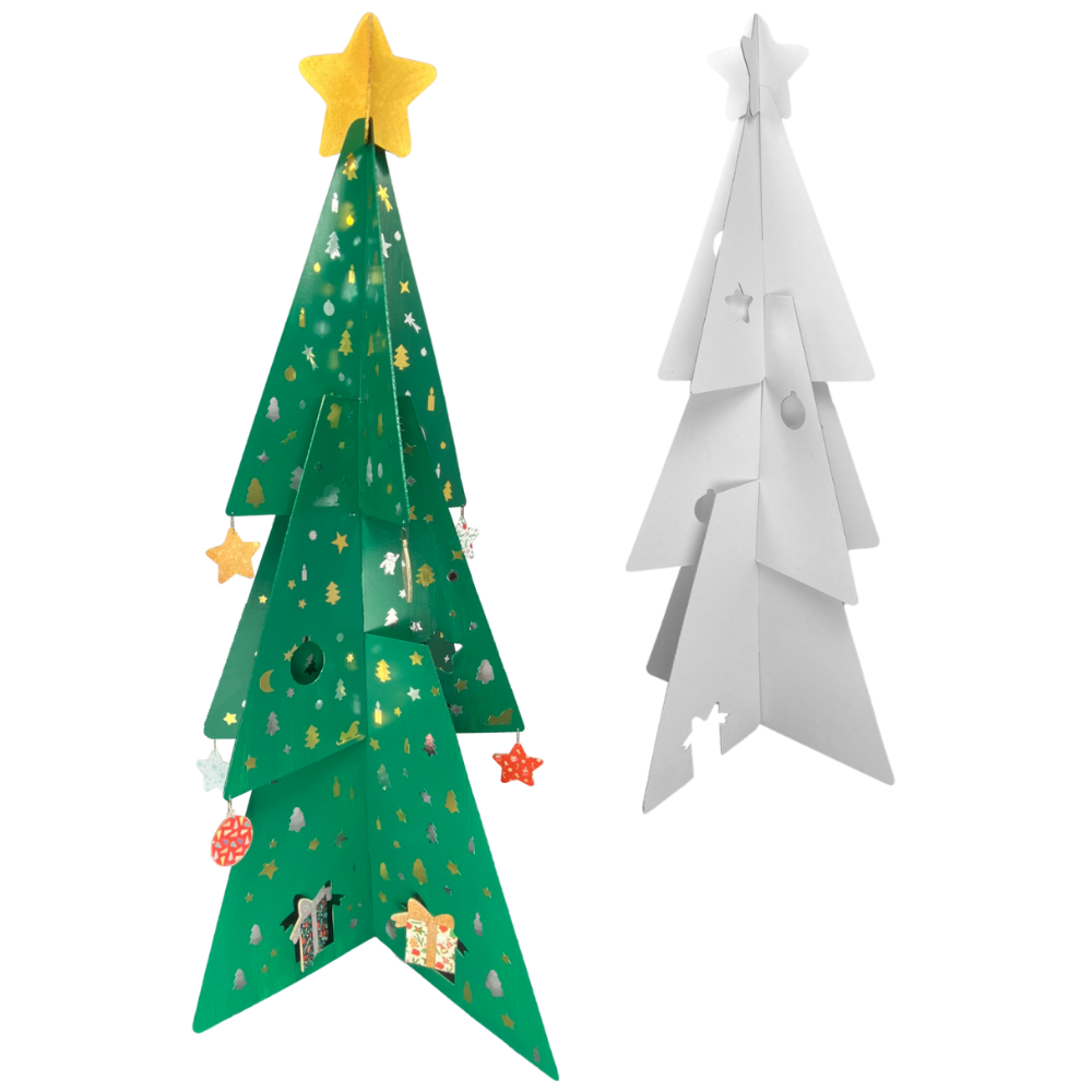 1M CARDBOARD TREE