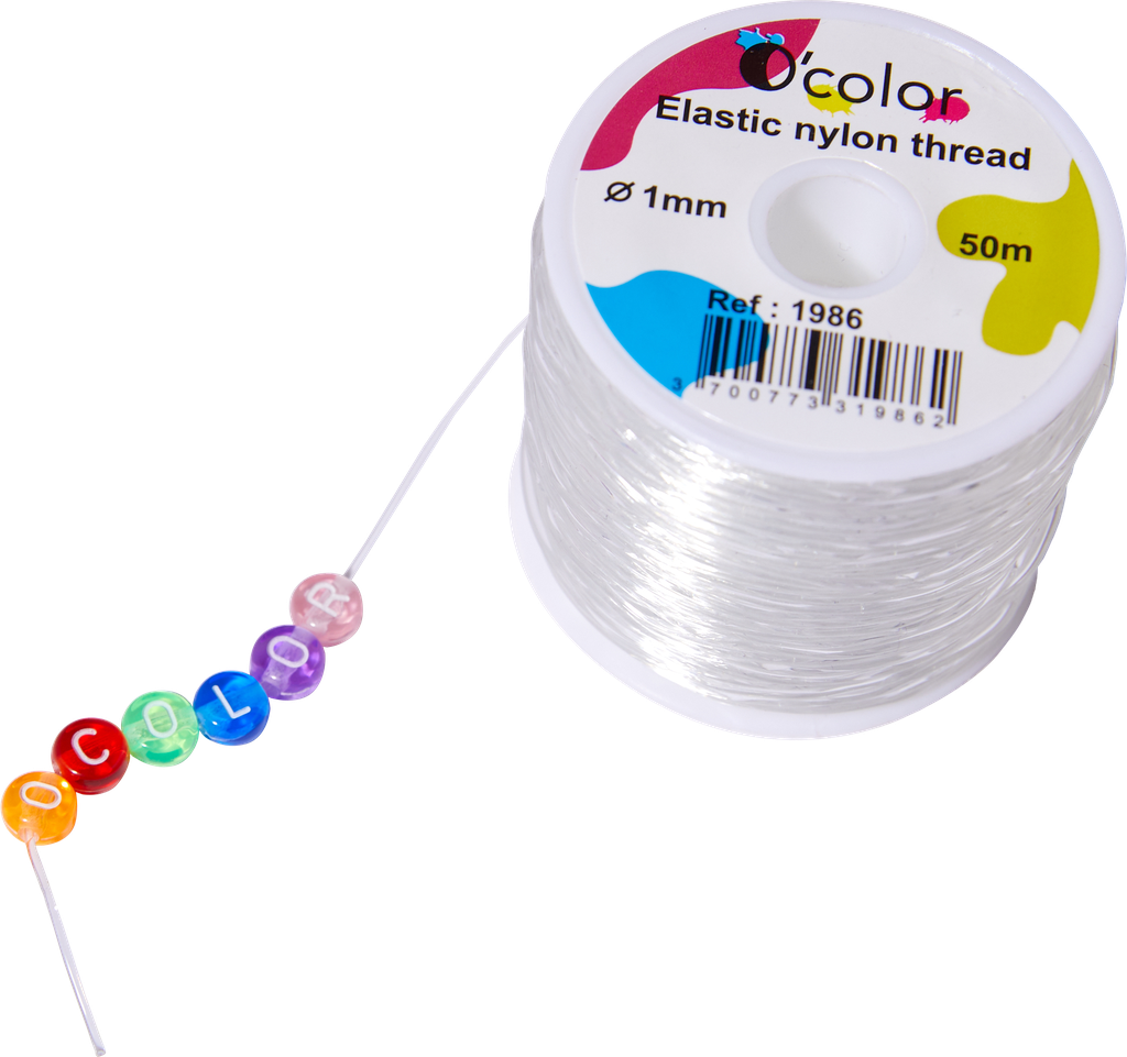 1-mm-Nylonfaden, 50-m-Spule