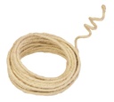 BEIGE GEWAPENDE JUTE TOUW