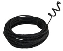 BLACK ARMORED JUTE ROPE