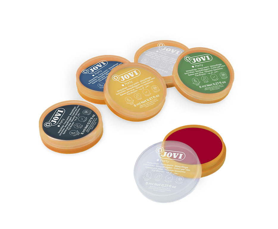 JOVI MAKEUP PEBBLES, BOX OF 6